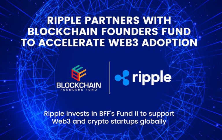 Ripple Partners with Blockchain Founders Fund to Accelerate Web3 Adoption